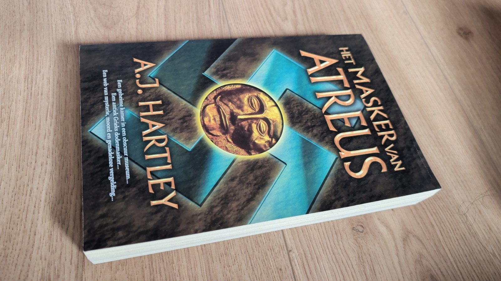 Het Masker van Atreus - A.J. Hartley, Ophalen of Verzenden, Gelezen, A.J. Hartley, Europa overig