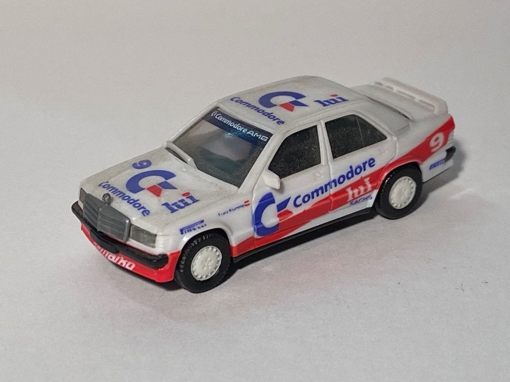Mercedes Benz 190E circuitauto HERPA 1:87, Ophalen of Verzenden, Gebruikt, Auto, Herpa