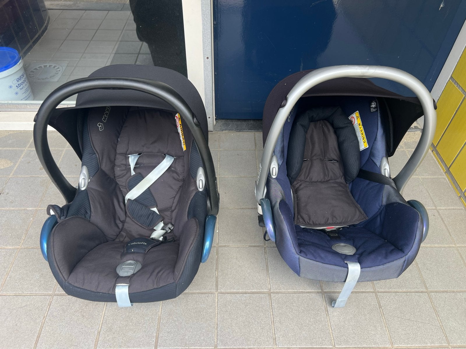 2 Maxi-Cosi autostoeltjes - Gebruikt maar in goede staat, Ophalen of Verzenden, Gebruikt, 0 t/m 13 kg, Maxi-Cosi