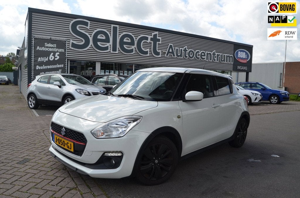 Suzuki Swift 1.2 Select Smart Hybrid| SPORT|NAVI|LMWIEL|, Stof, Gebruikt, 4 cilinders, Met garantie (alle)