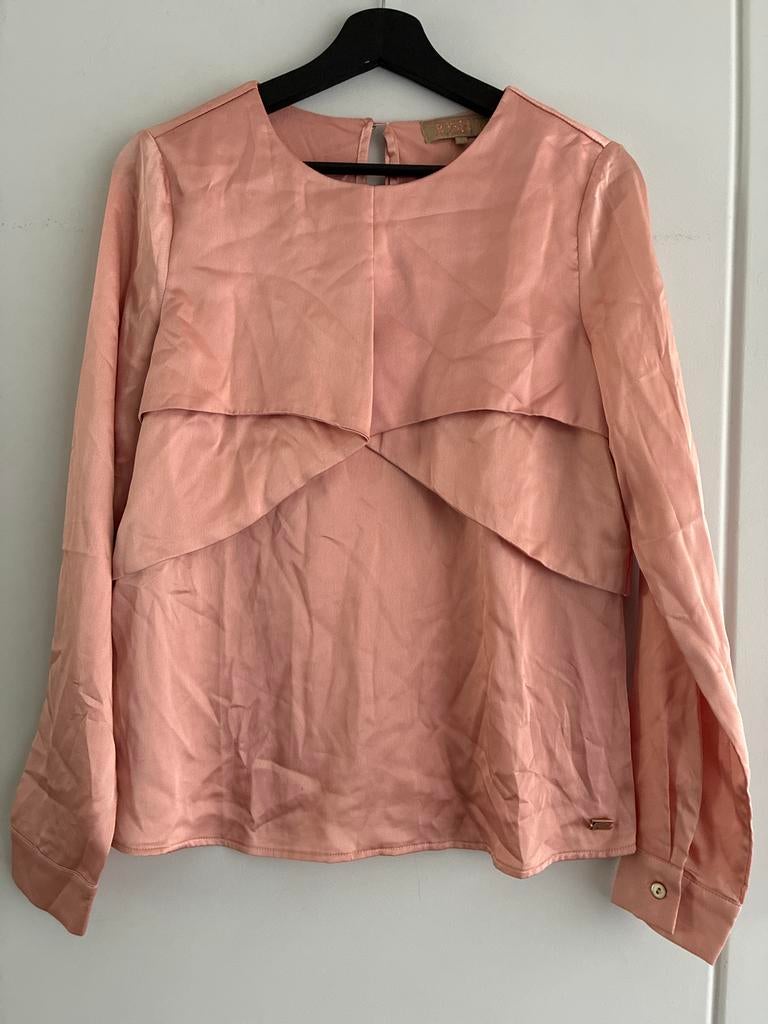 Josh V Sabia Blouse - Maat S - Blush Roze, Kleding | Dames, Blouses en Tunieken, Zo goed als nieuw, Maat 36 (S), Roze, Ophalen of Verzenden