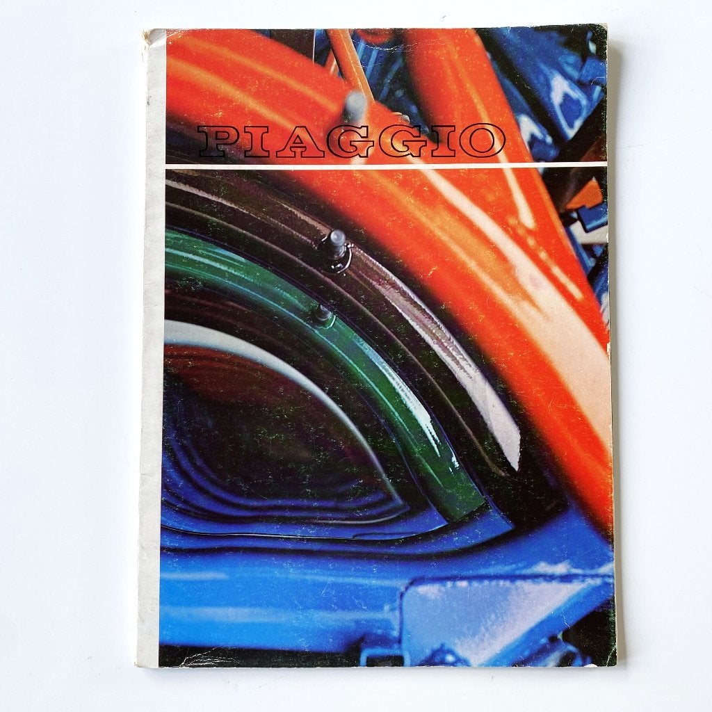 Piaggio bedrijfsbrochure 1976, Verzenden, Gelezen, Merk of Model