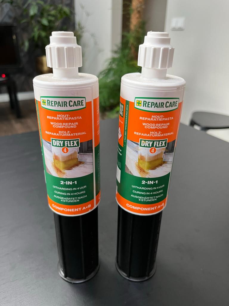 Repair Care Dry Flex 4 Houtreparatiepasta (2 stuks), Ophalen of Verzenden, Nieuw, Overige typen