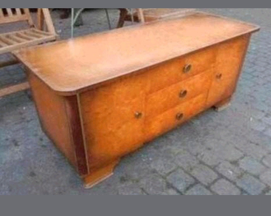 Vintage dressoir/ladenkast I.Z.G.S, Huis en Inrichting, Zo goed als nieuw, 25 tot 50 cm, Overige houtsoorten, Met lade(s)
