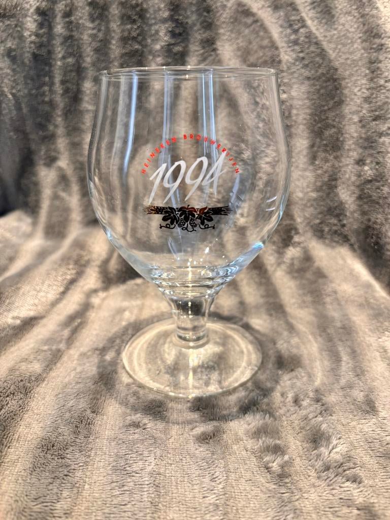Heineken Brouwerijen 1994 Bierglas, Verzamelen, Biermerken, Zo goed als nieuw, Glas of Glazen, Heineken, Ophalen of Verzenden