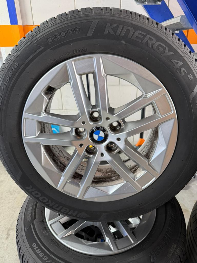 Bmw 2 serie F44 F45 velgen 16 inch origineel Hankook Allseas, Ophalen of Verzenden, 16 inch, All Season, Banden en Velgen