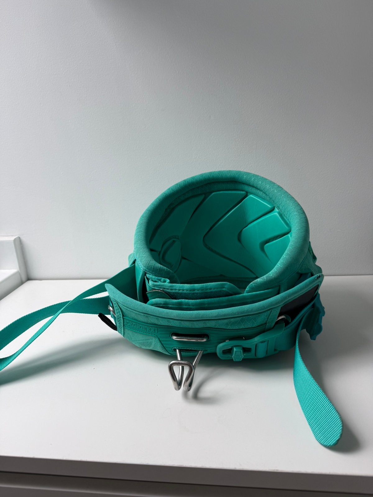 Liquid Force Supreme Kitesurf Harnas – Turquoise, Watersport en Boten, Kitesurfen, Geen board, Ophalen of Verzenden, Zo goed als nieuw