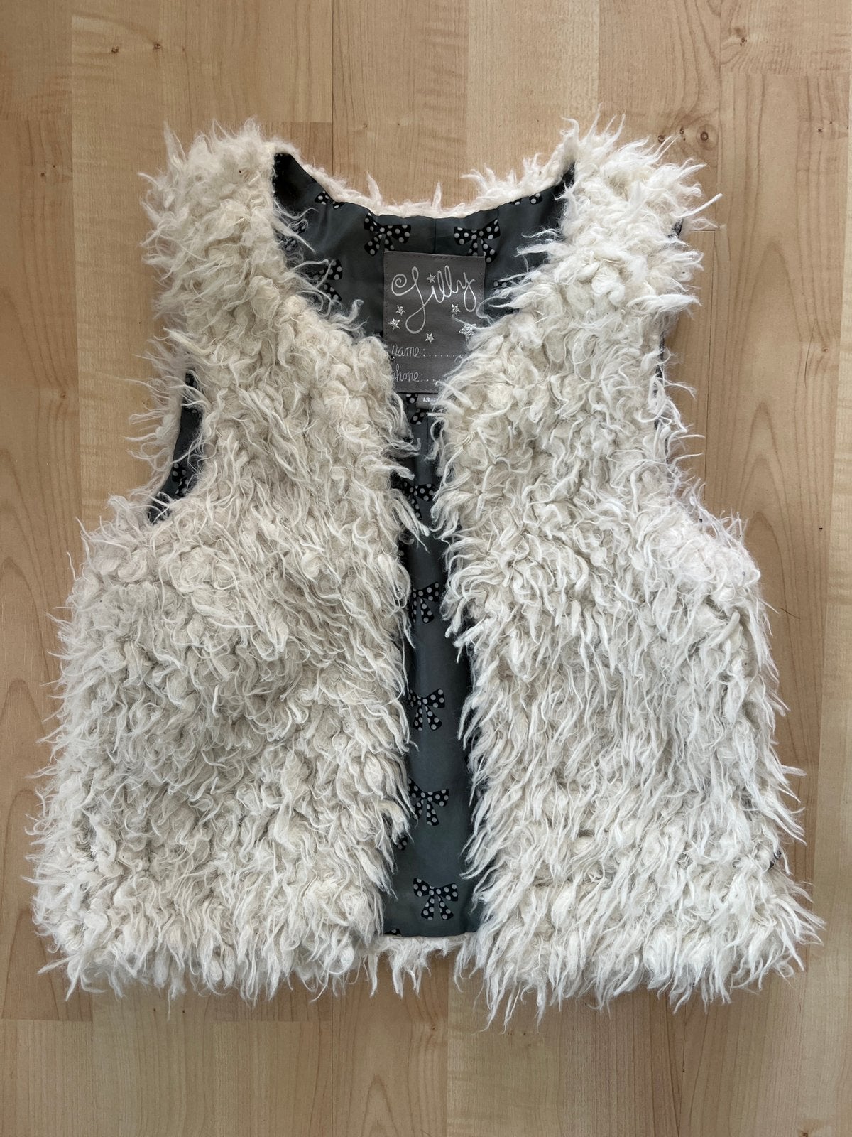 Gilet hesje vest fakefur mt134, Ophalen of Verzenden, Zo goed als nieuw