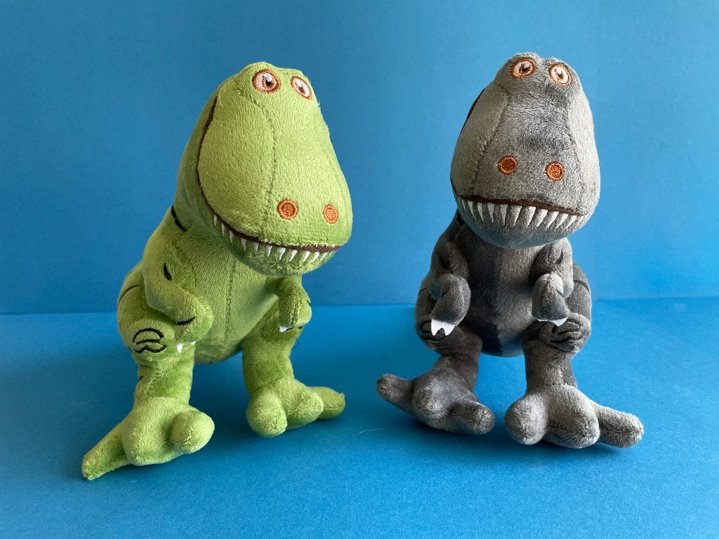 T. Rex Dino Knuffels (Tyrannosaurus) # Nieuw # p.st.:, Kinderen en Baby's, Speelgoed | Knuffels en Pluche, Dinosaurus, Nieuw, Ophalen of Verzenden