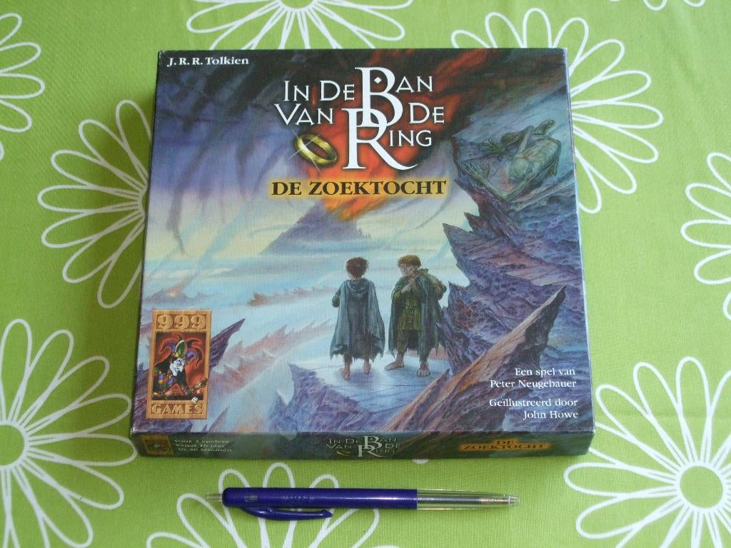 In de ban van de ring - de zoektocht, Hobby en Vrije tijd, Gezelschapsspellen | Bordspellen, Een of twee spelers, Ophalen of Verzenden