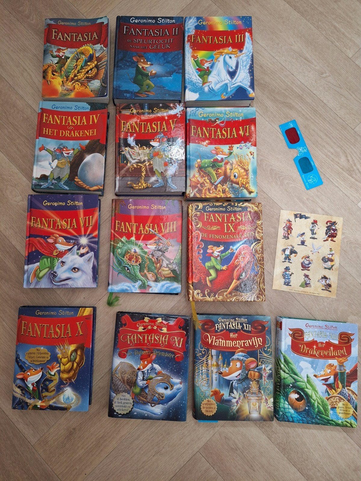 Geronimo Stilton Fantasia Boekenreeks 1 t/m 13, Boeken, Ophalen, Gelezen, Geronimo Stilton, Fictie