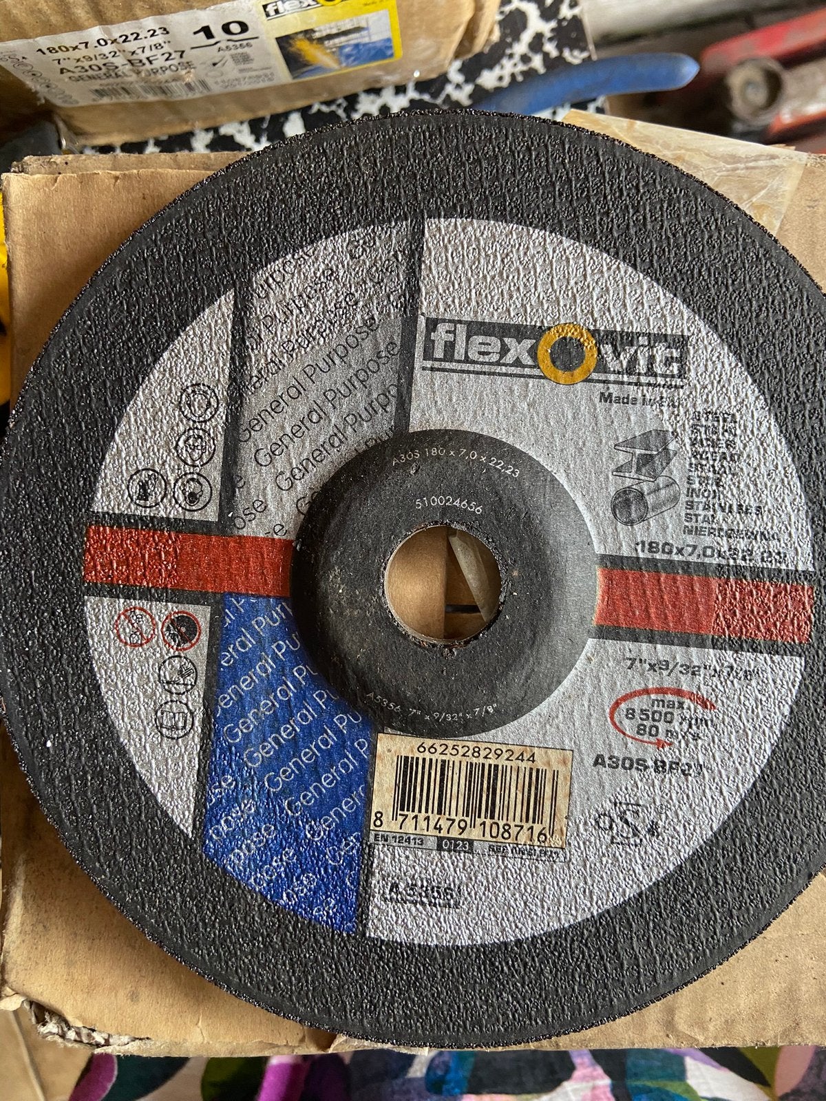 Doorslijpschrijven, Ophalen of Verzenden, Zo goed als nieuw, Minder dan 700 watt, Haakse handslijpmachine