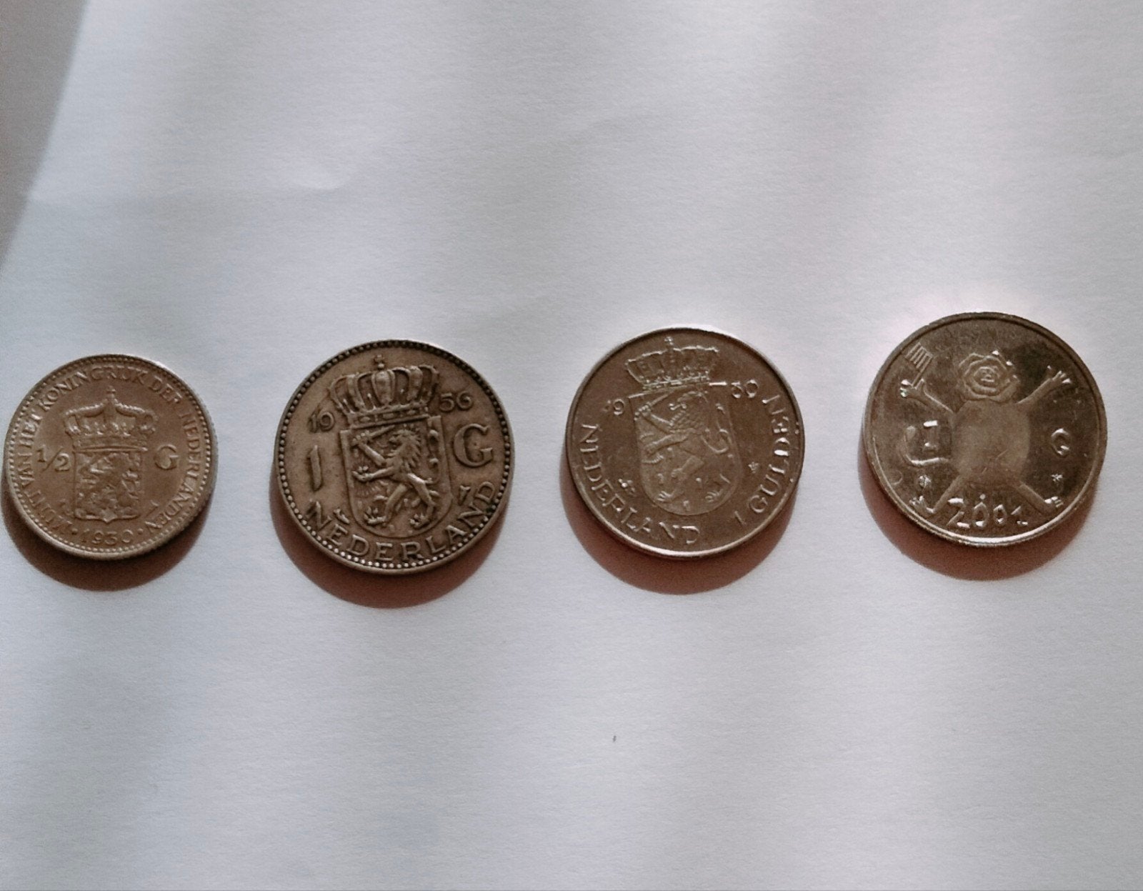 1/2 Gulden - Gulden, Ophalen of Verzenden