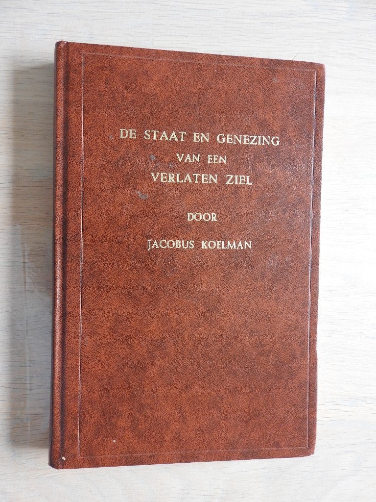 De staat en genezing van een verlaten ziel - Jacobus Koelman, Boeken, Ophalen of Verzenden, Zo goed als nieuw
