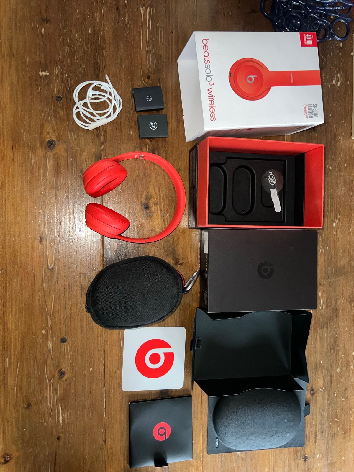 Beats by Dre Solo 3 Rood, Bluetooth, Beats, On-ear, Ophalen of Verzenden