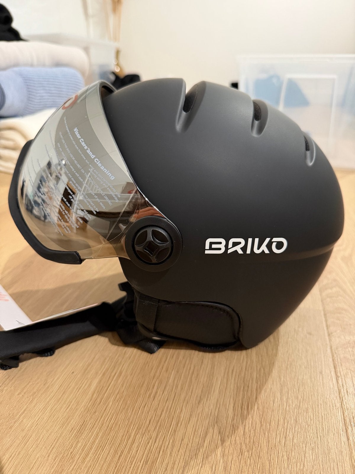 Briko Teide Vizier Skihelm - Mat Zwart - XL (60-63cm), Overige merken, Overige typen, Nieuw, Ophalen of Verzenden