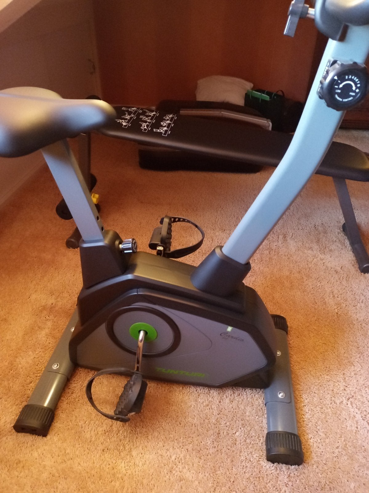 Tunturi Cardio Trainer Hometrainer - Zo goed als nieuw, Sport en Fitness, Ophalen, Zo goed als nieuw, Metaal, Benen