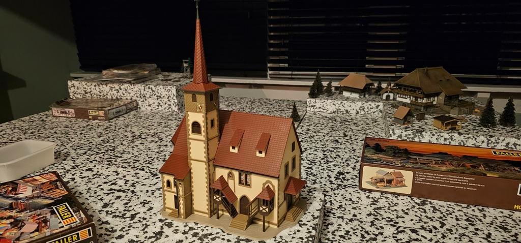 Vollmer H0 Kerk Modelbouw, Ophalen of Verzenden, Zo goed als nieuw, Brug, Tunnel of Gebouw, Overige merken