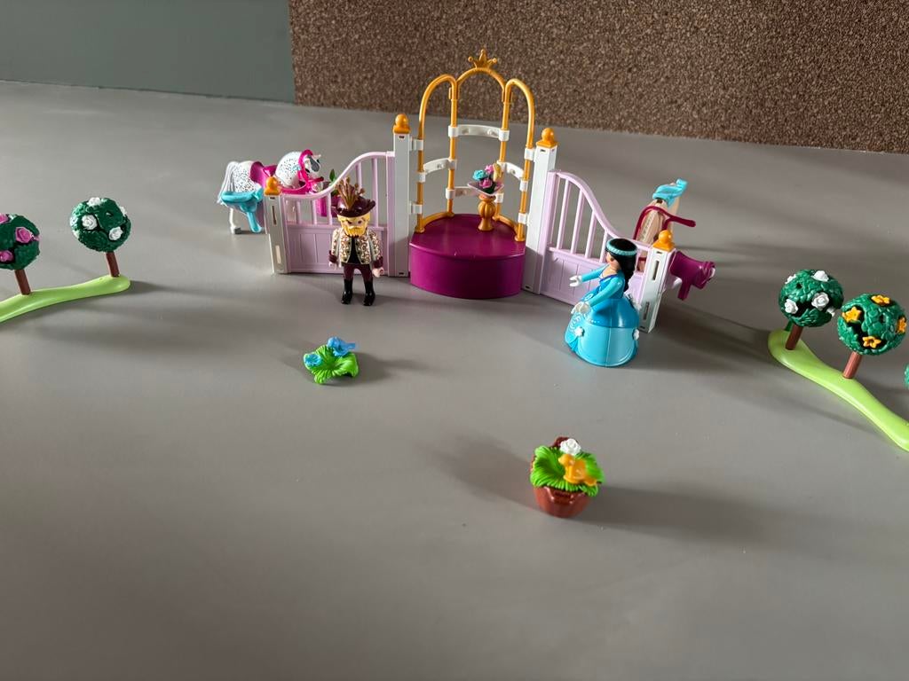 PLAYMOBIL Princess Paardrijlessen - 70450, Ophalen of Verzenden, Zo goed als nieuw