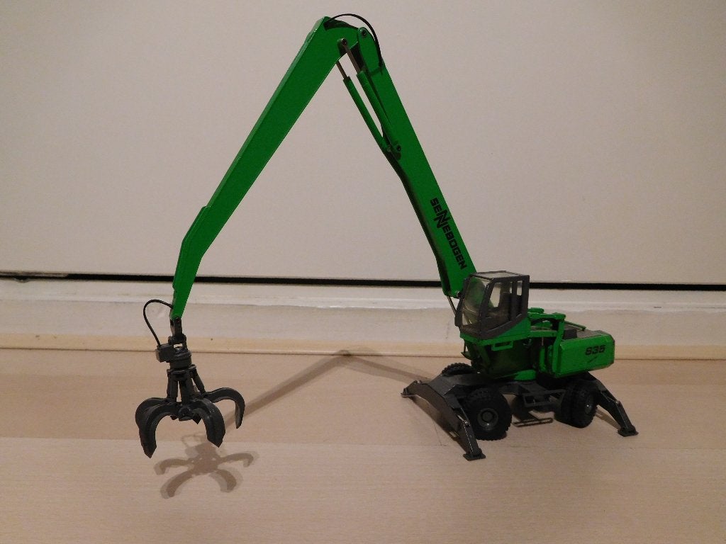 Sennebogen 835 overslag machine, graafmachine, kraan, Conrad, Ophalen of Verzenden, Gebruikt, Hijskraan, Tractor of Landbouw, Conrad