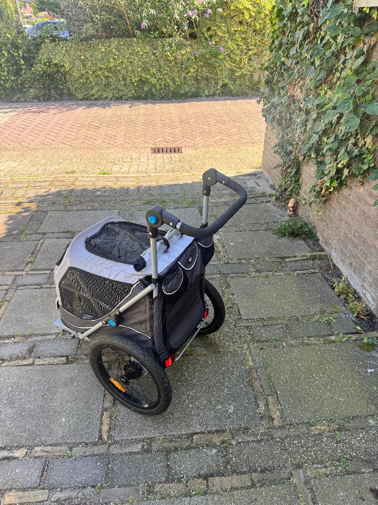 kleine hondenkar, Dieren en Toebehoren, Honden-accessoires, Trixie, Ophalen, Gebruikt, Hondenfietskar