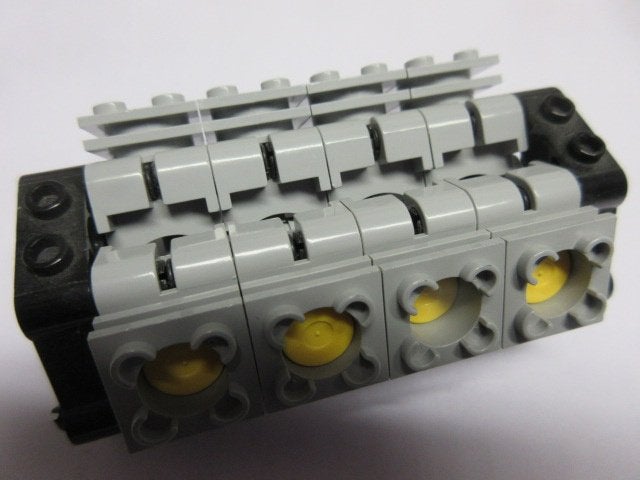 nr. 6266, Technic 8 cylinder motorblok., Ophalen of Verzenden, Zo goed als nieuw, Complete set, Lego