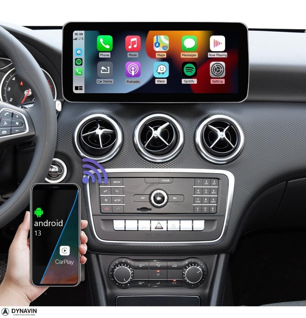 mercedes cla autoradio navigatie carplay android auto usb, Auto diversen, Ophalen of Verzenden, Dynavin, Verkoop@inbouwnavigatie.com