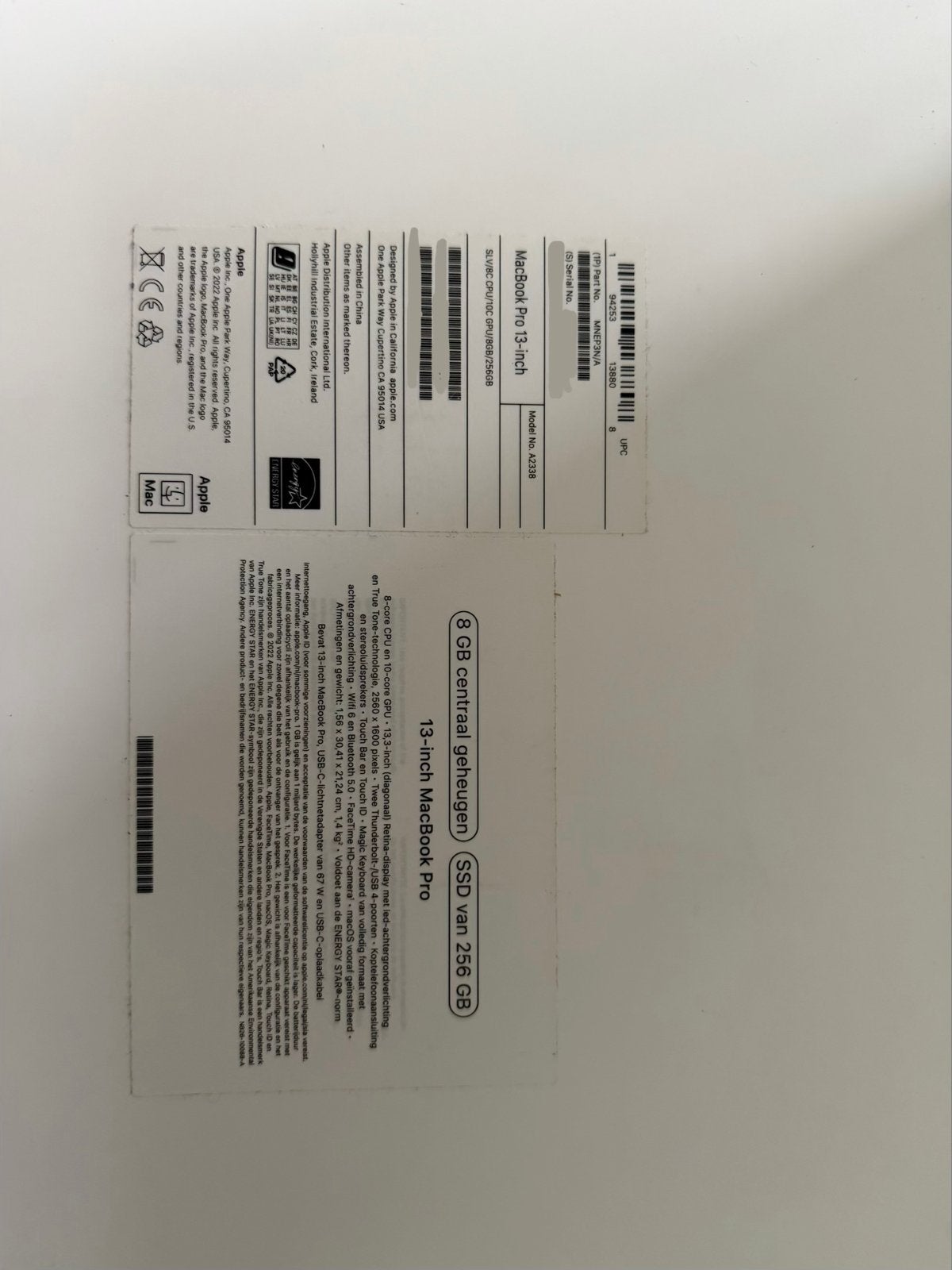 Foto 7 van Apple MacBook Pro 13 inch - Zo goed als nieuw