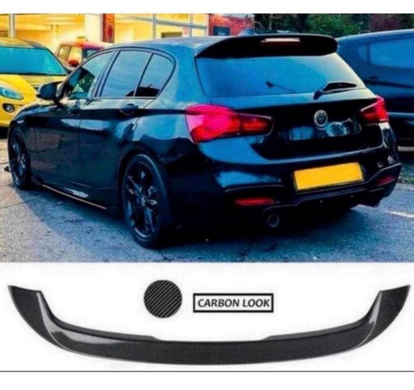 BMW 1-Serie F20 F21 achterspoiler achter lip CARBON spoiler, Ophalen of Verzenden, H, H, H