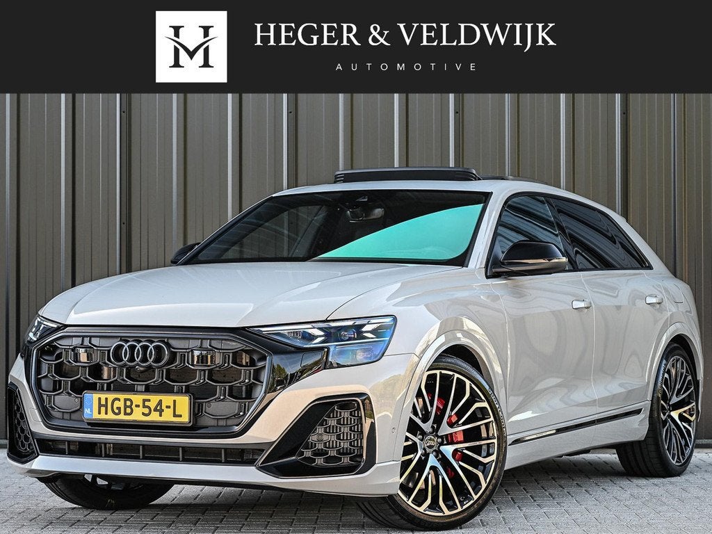 Audi Q8 60 TFSI e quattro Pro Line S Competition | Advanced, Auto's, Audi, Bedrijf, Te koop, Q8, 4x4, ABS, Achteruitrijcamera