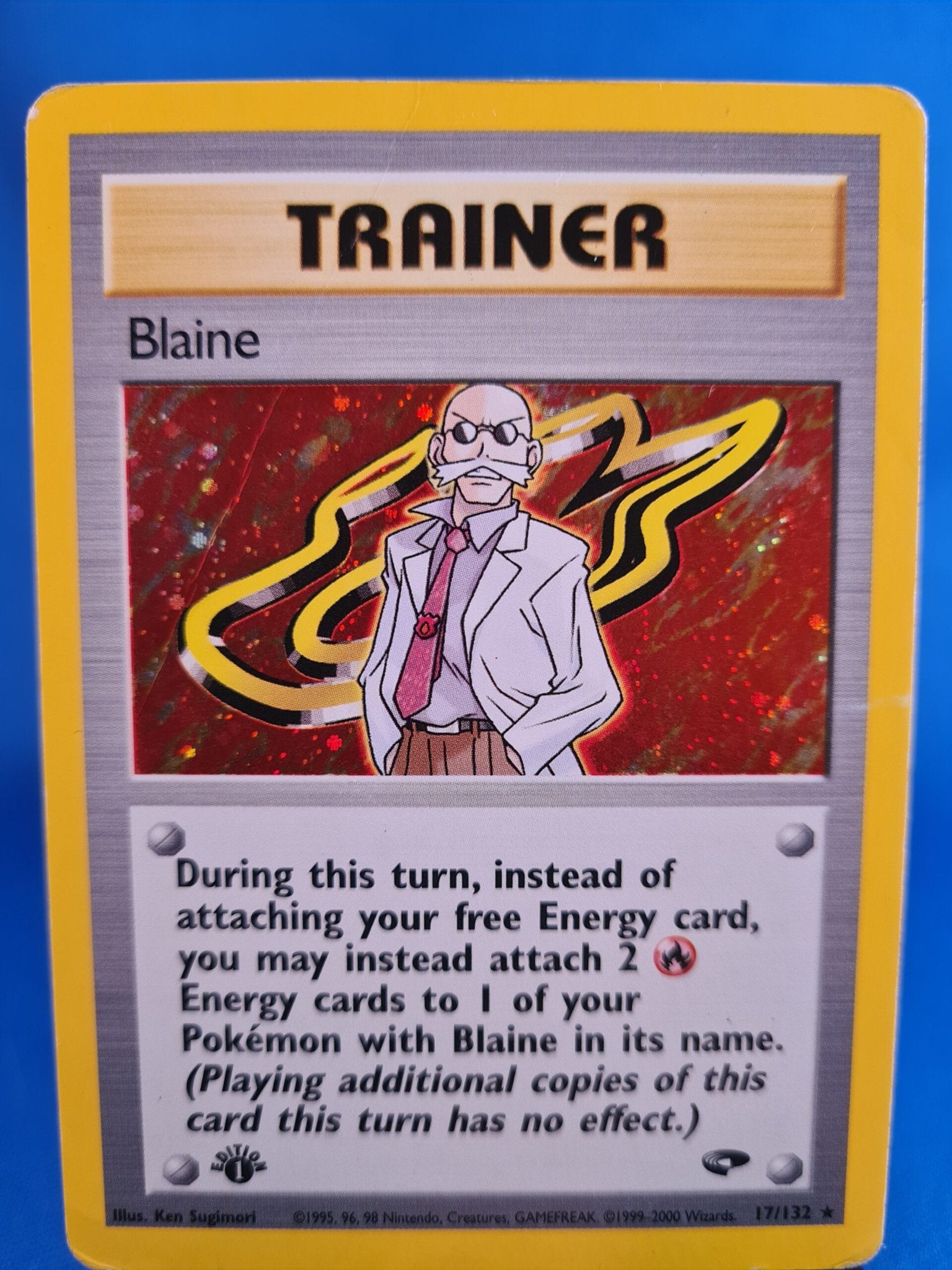 Blaine 17/132 - Gym Challenge (1st edition), Verzenden, Gebruikt