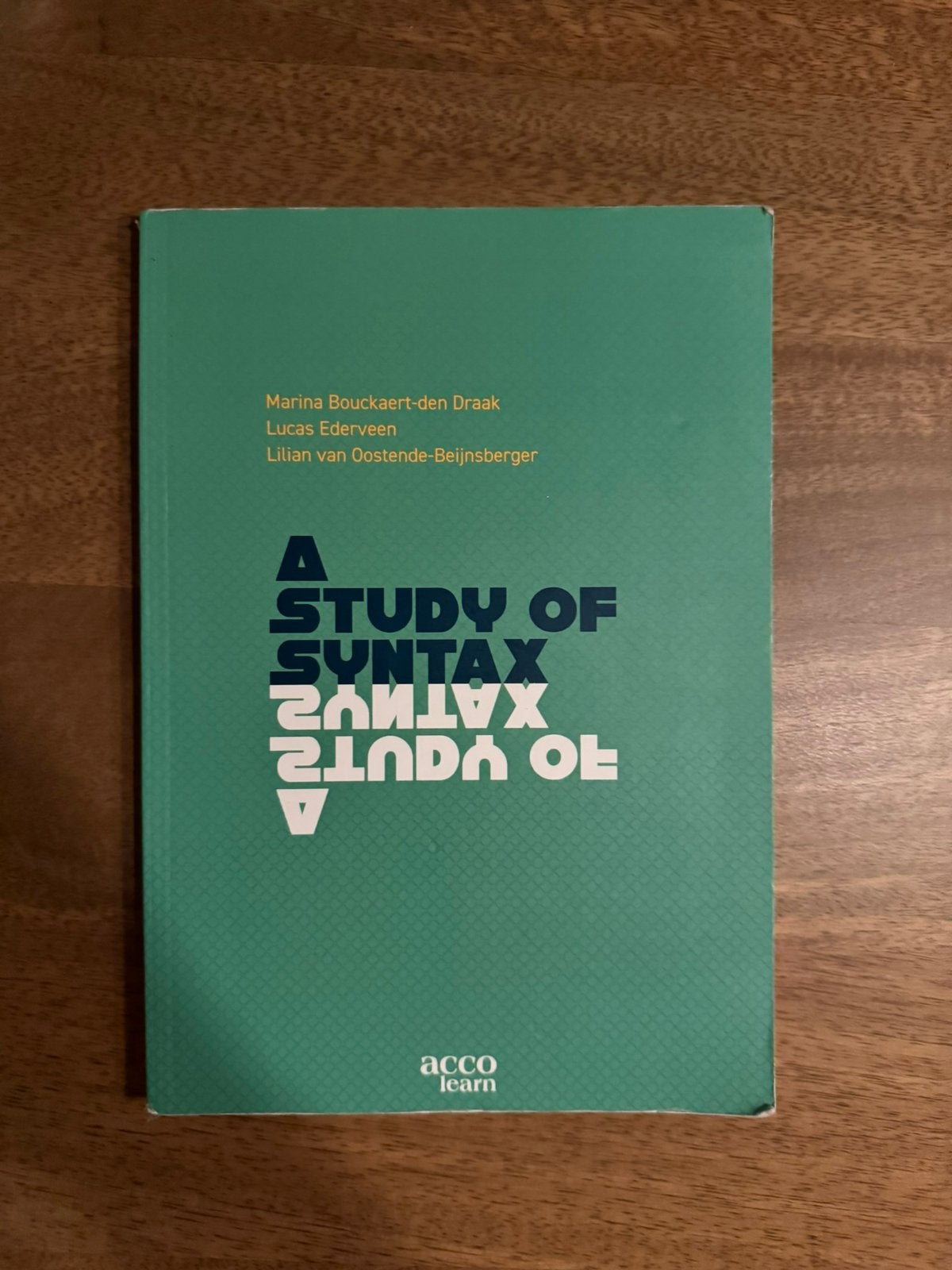 A study of syntax, Ophalen of Verzenden, Alpha, Nieuw, HBO