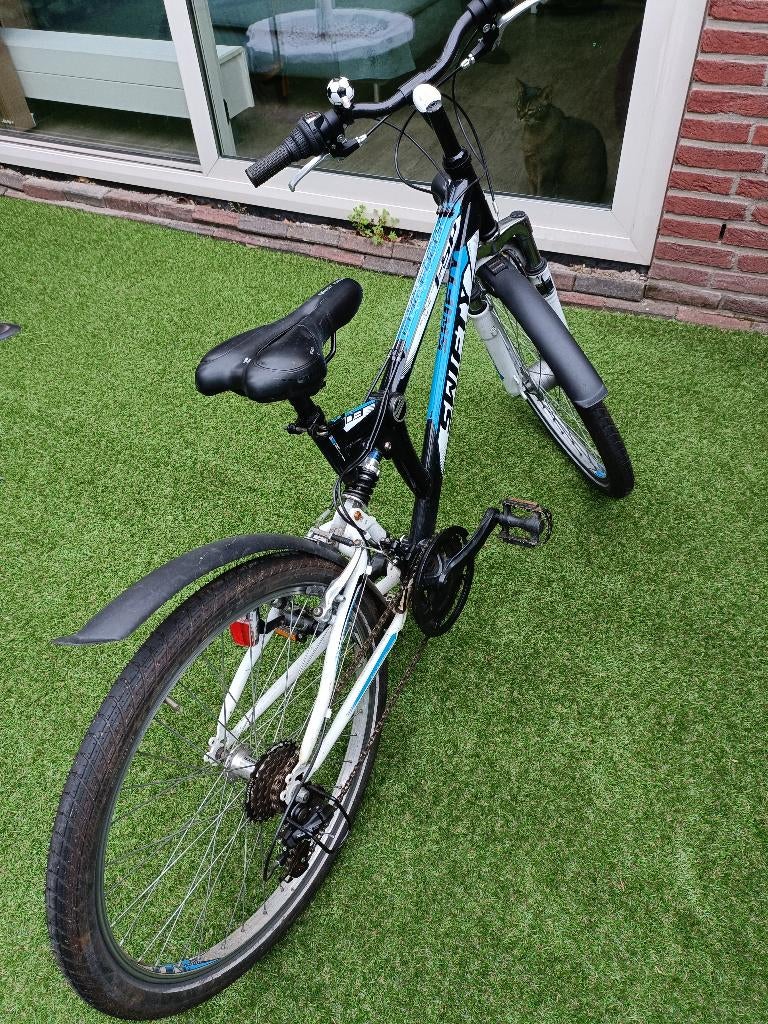 SWIFTY jongensfiets 24 inch allterrainbike 18 versnellingen, Ophalen, Velgrem, Versnellingen, Swifty
