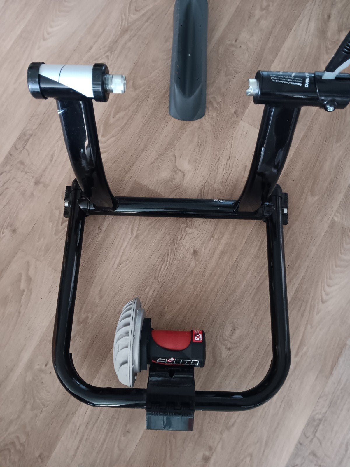 Elite Fluid Fietstrainer met voorwielblok, Fietsen en Brommers, Fietsonderdelen, Ophalen, Gebruikt, Racefiets, Overige typen