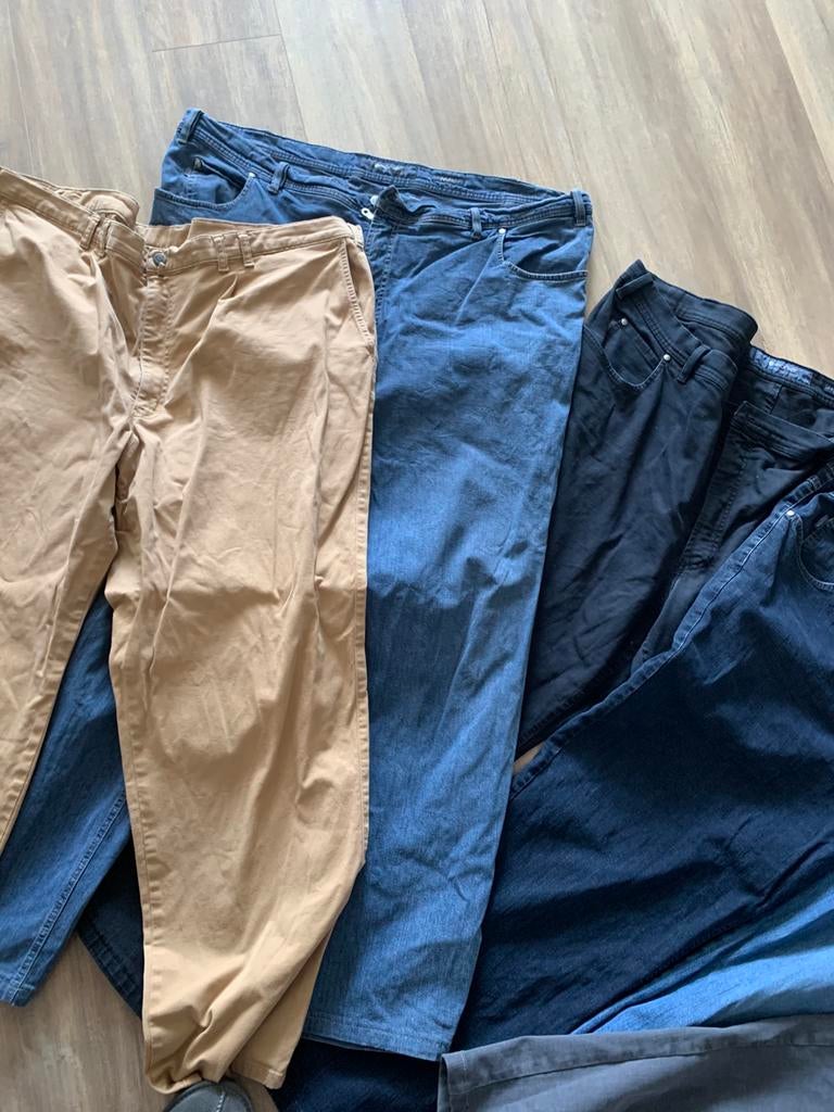 Grote maat 5XL broeken, korte broeken en shirts, Kleding | Heren, Grote Maten, Gedragen, Broek of Spijkerbroek, Zwart, Ophalen