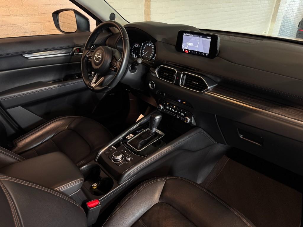 Mazda CX-5 2.5 SkyActiv-G 194 Luxury Pano 360 Camera Stoelve, 1487 kg, Huisgarantie, 4 cilinders, Wit