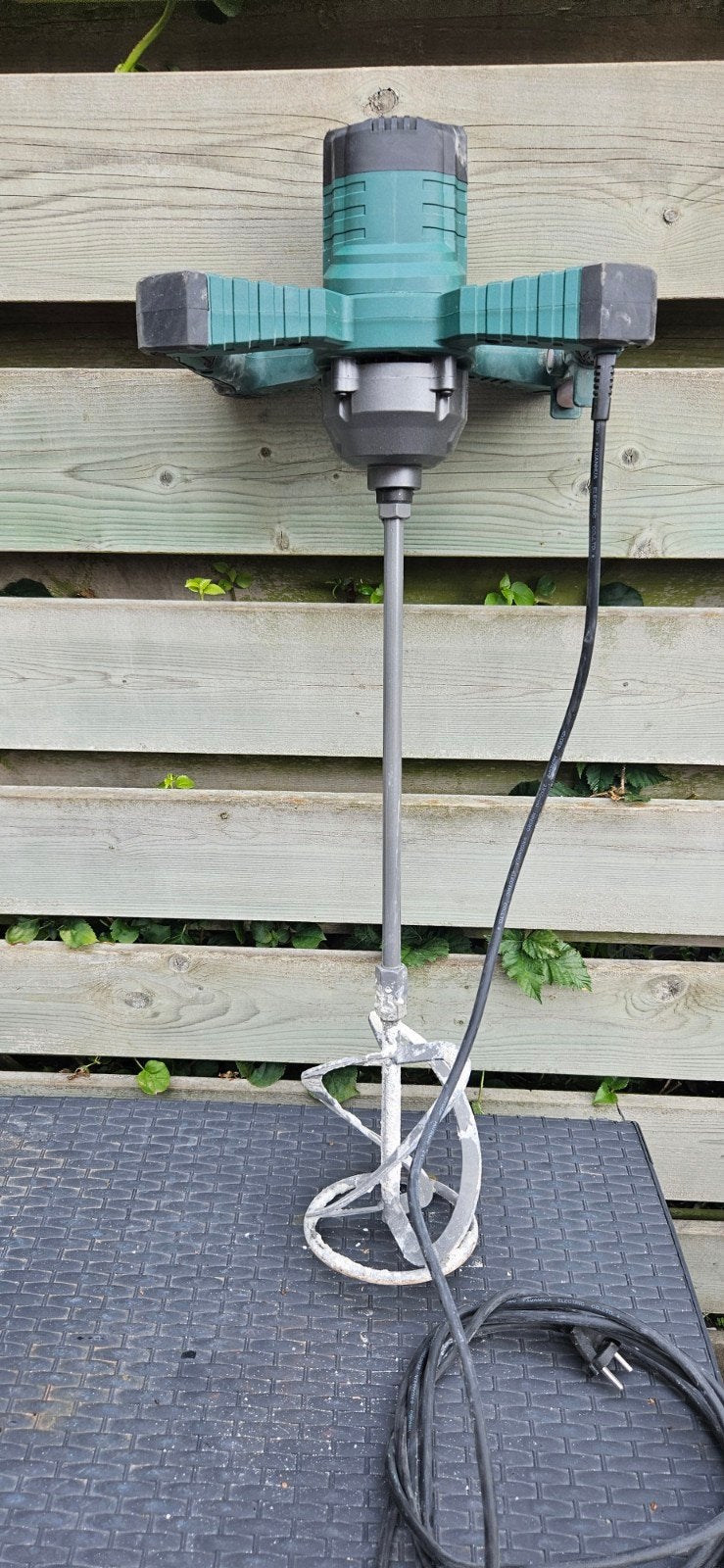 Parkside Betonmixer 1600W, Doe-het-zelf en Verbouw, Ophalen, Gebruikt