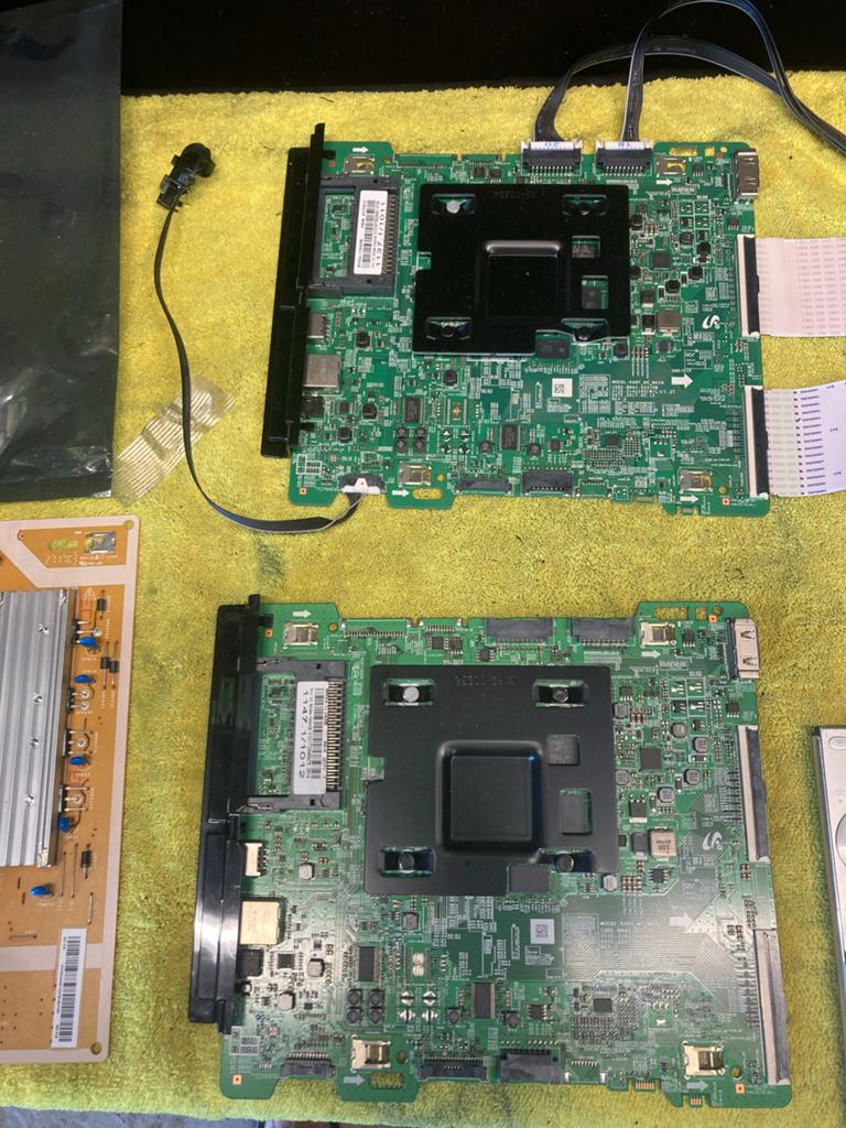 Samsung UE49MU7040LXXN Moederbord  en powerboard BN94-12545B, Audio, Tv en Foto, Televisies, Gebruikt, 50 Hz, Ophalen of Verzenden