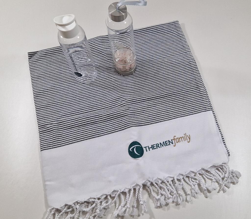 TIP: Exclusief, sauna set oa Hamamdoek Thermen Resorts.NIEUW, Ophalen of Verzenden, Nieuw, Toebehoren