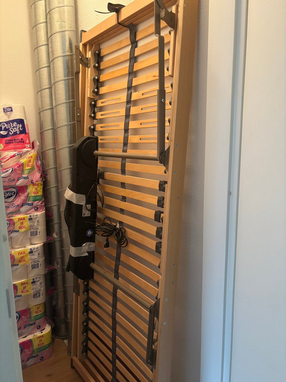 Elektrische lattenbodem - Dewert, Ophalen of Verzenden, Zo goed als nieuw, Eenpersoons, 90 cm