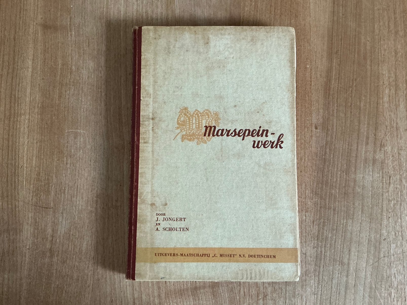 Marsepeinwerk - Vakschool voor banketbakkers - 1949, Boeken, Ophalen of Verzenden, Zo goed als nieuw