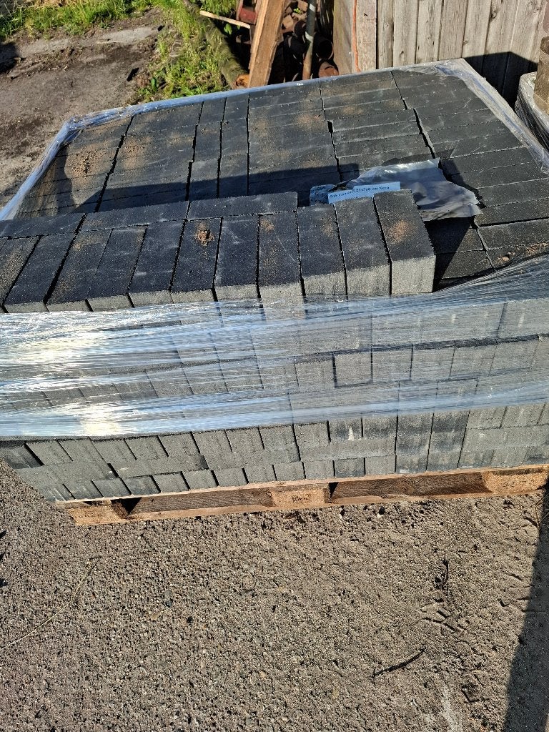 TE KOOP 7,5 M2 STRAKKE BETON KLINKERS 7-DUIMERS, Ophalen, Klinkers, Nieuw, 5 tot 10 m²