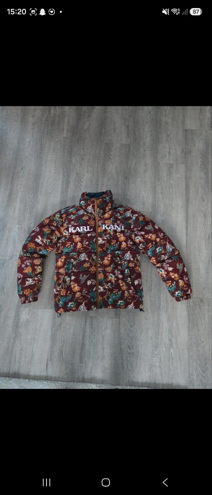 Karl Kani Reversible Puffer Jacket - Maat M, Ophalen of Verzenden, Zo goed als nieuw, Karl Kani, Meerkleurig