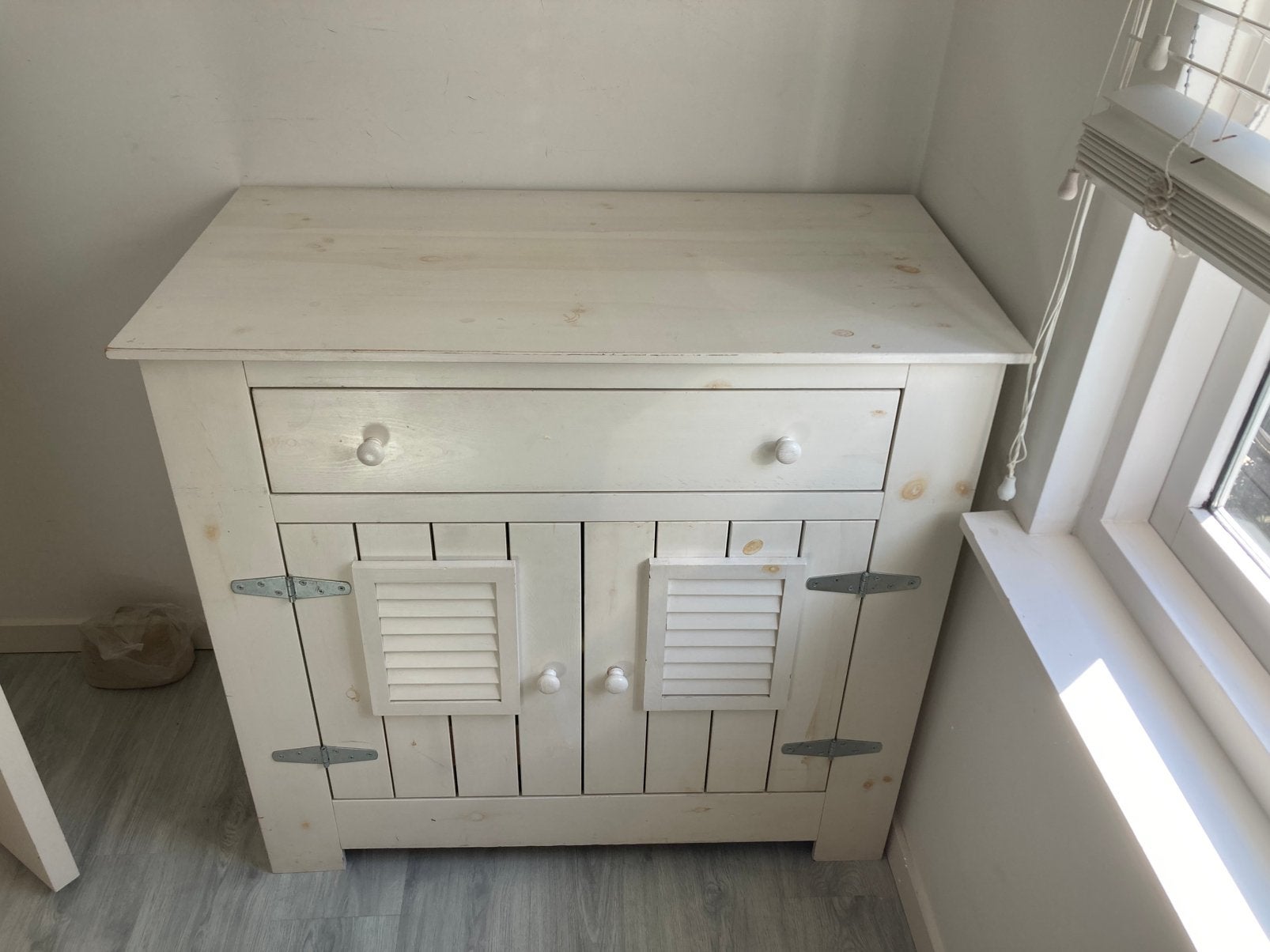 Commode van hout, Ophalen, Gebruikt, 50 tot 70 cm, 100 cm of meer