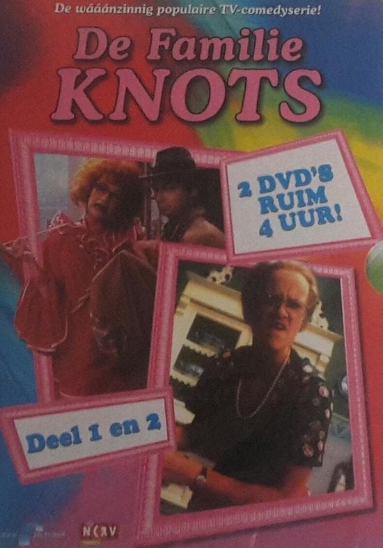 De Familie Knots Deel 1 en 2 DVD, Cd's en Dvd's, Alle leeftijden, Verzenden, Zo goed als nieuw, Nederlands