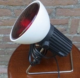 Philips infra rode lamp 150 watt verstelbare stand prima st, Ophalen of Verzenden, Zo goed als nieuw, Overige typen