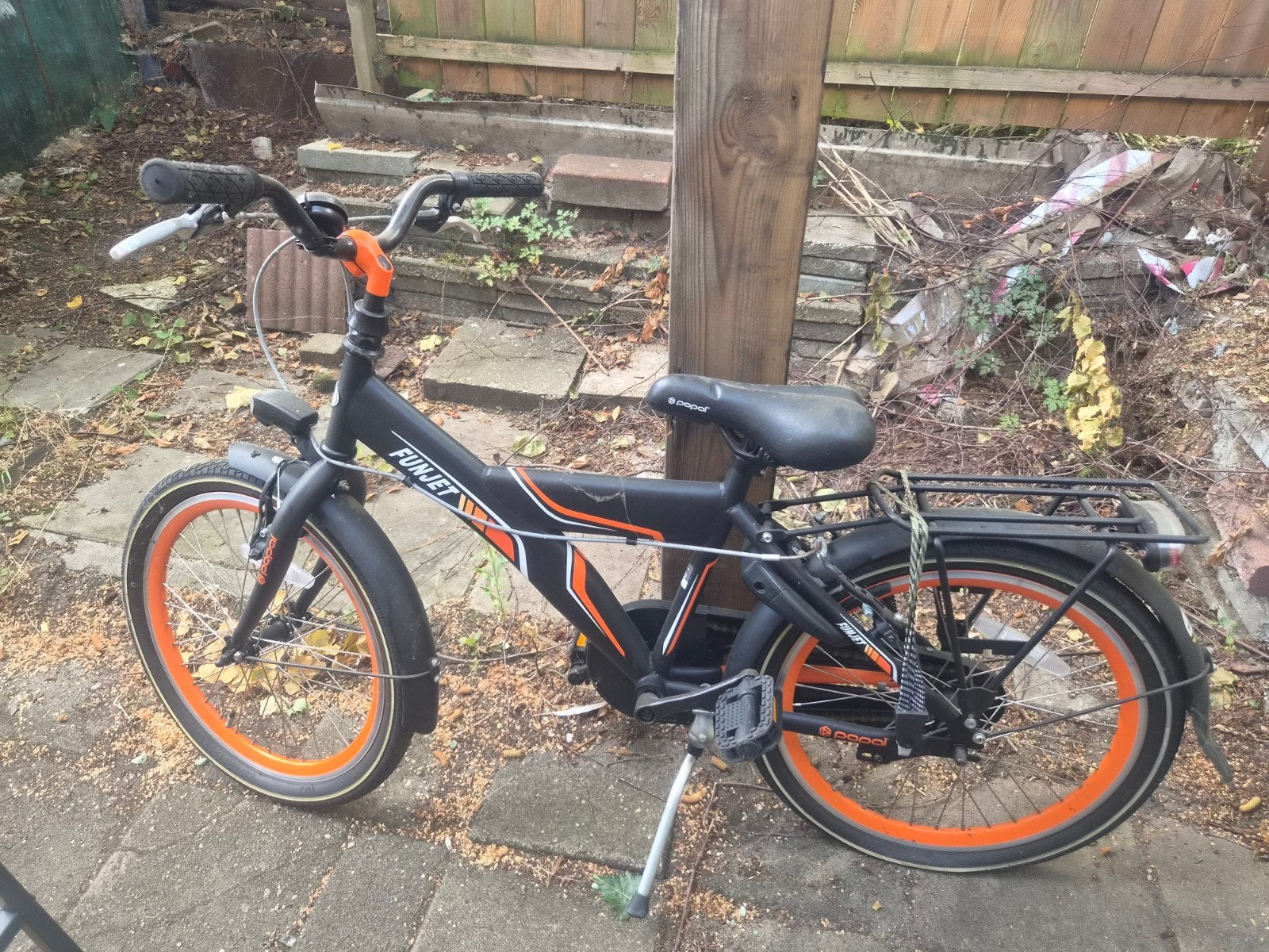 Kinderfiets, Ophalen, 20 inch