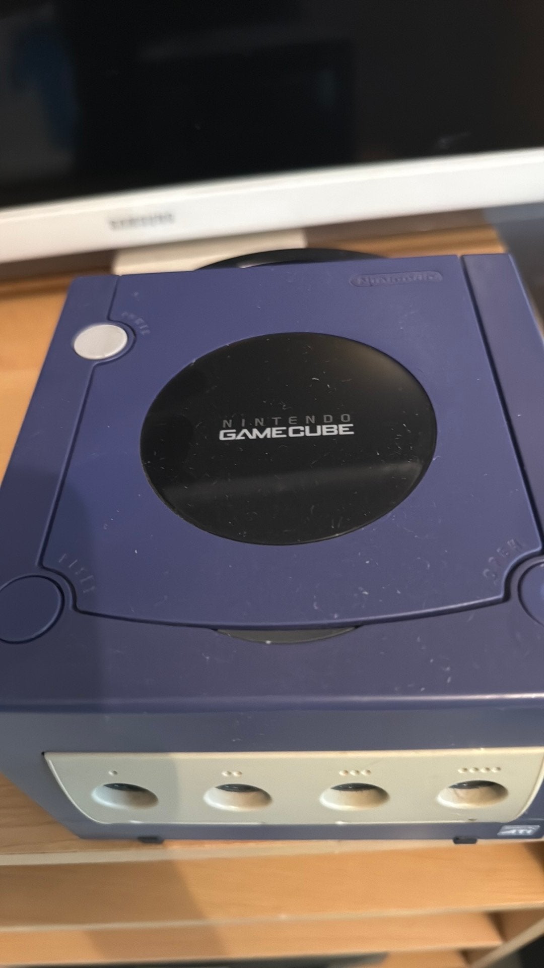 Nintendo GameCube Console - Paars, Spelcomputers en Games, Spelcomputers | Nintendo GameCube, Ophalen of Verzenden, Gebruikt, Paars