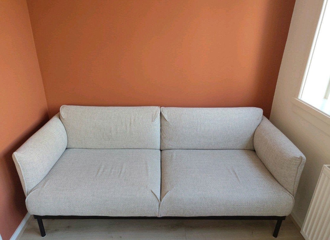 IKEA ÄPPLARYD 2-zitsbank - Zo goed als nieuw, Ophalen, 150 tot 200 cm, Tweepersoons, 75 tot 100 cm