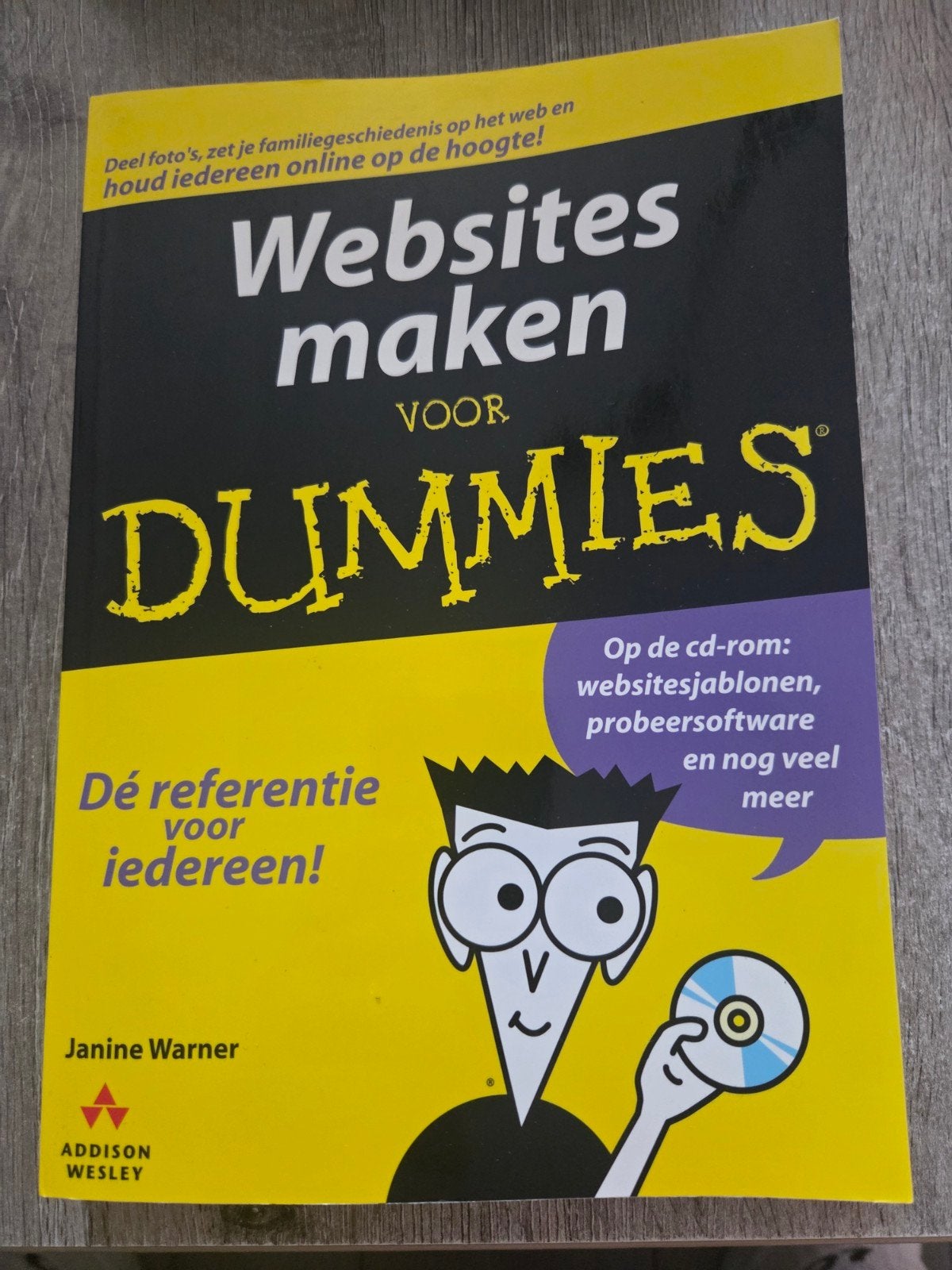 Websites Maken Voor Dummies - Janine Warner, Ophalen of Verzenden, Gelezen, Internet of Webdesign, Janine Warner